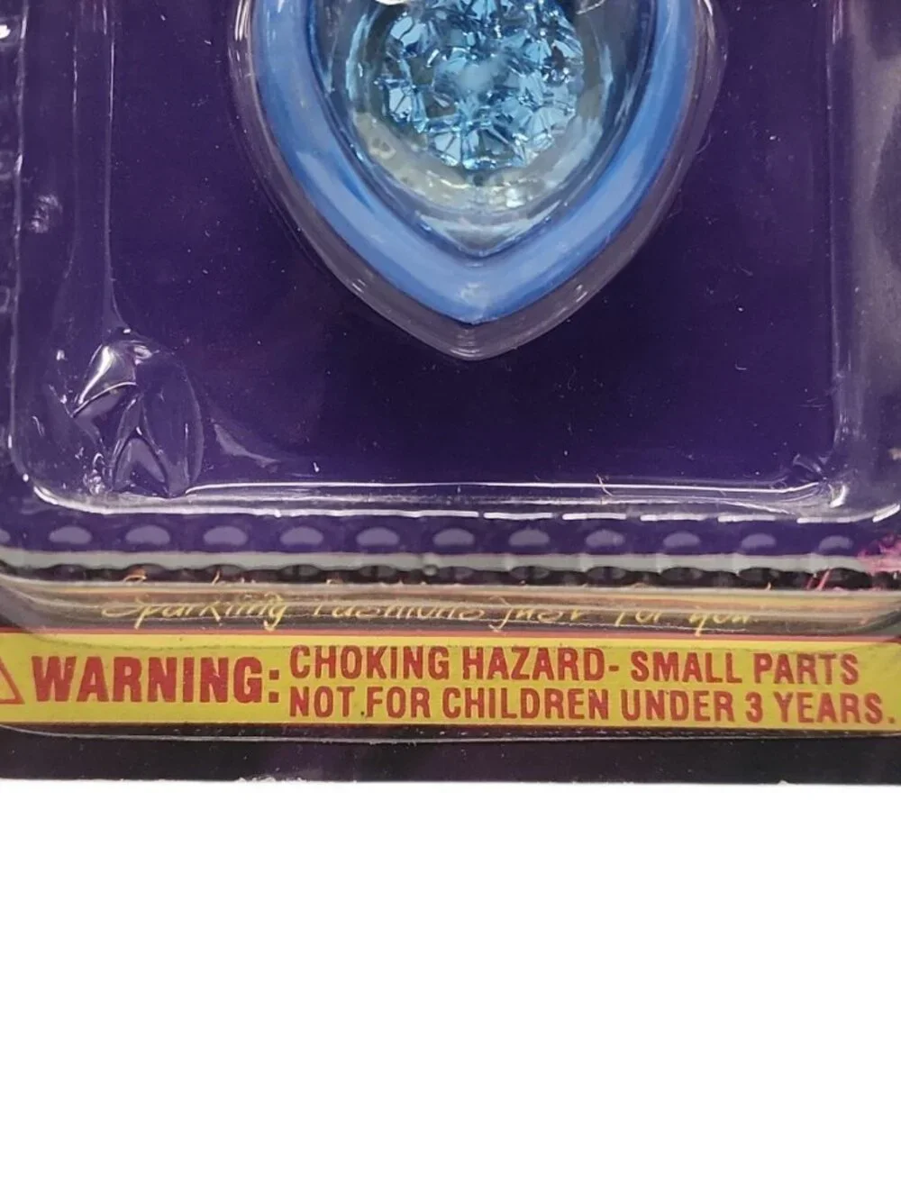 VTG 1992 Shimmers Petite Miss Flashing Diamond Pendant by Imperial Toys 2